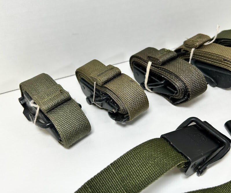 GENUINE U.S. MILITARY LC-1 NYLON TIE DOWN CARGO STRAPS **LOT OF 8** SURPLUS