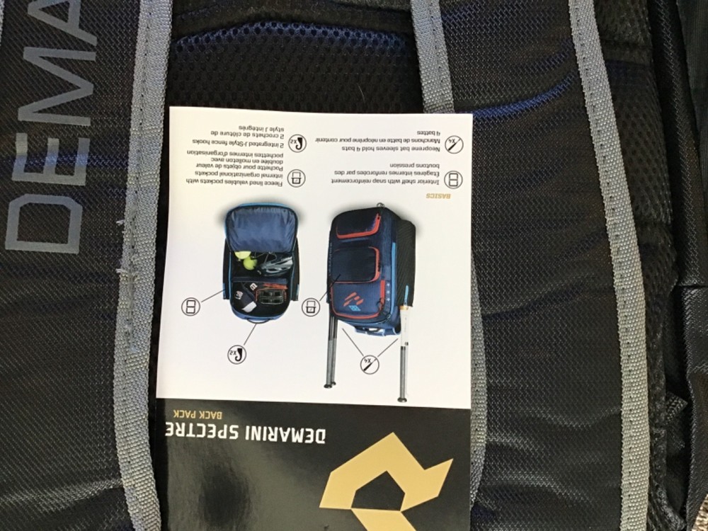 DeMarini Spectre Baseball/Softball Backpack Black