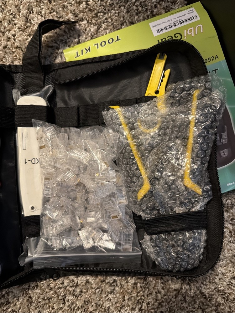 UbiGear Network Cable Tester - Crimper Tool Kits