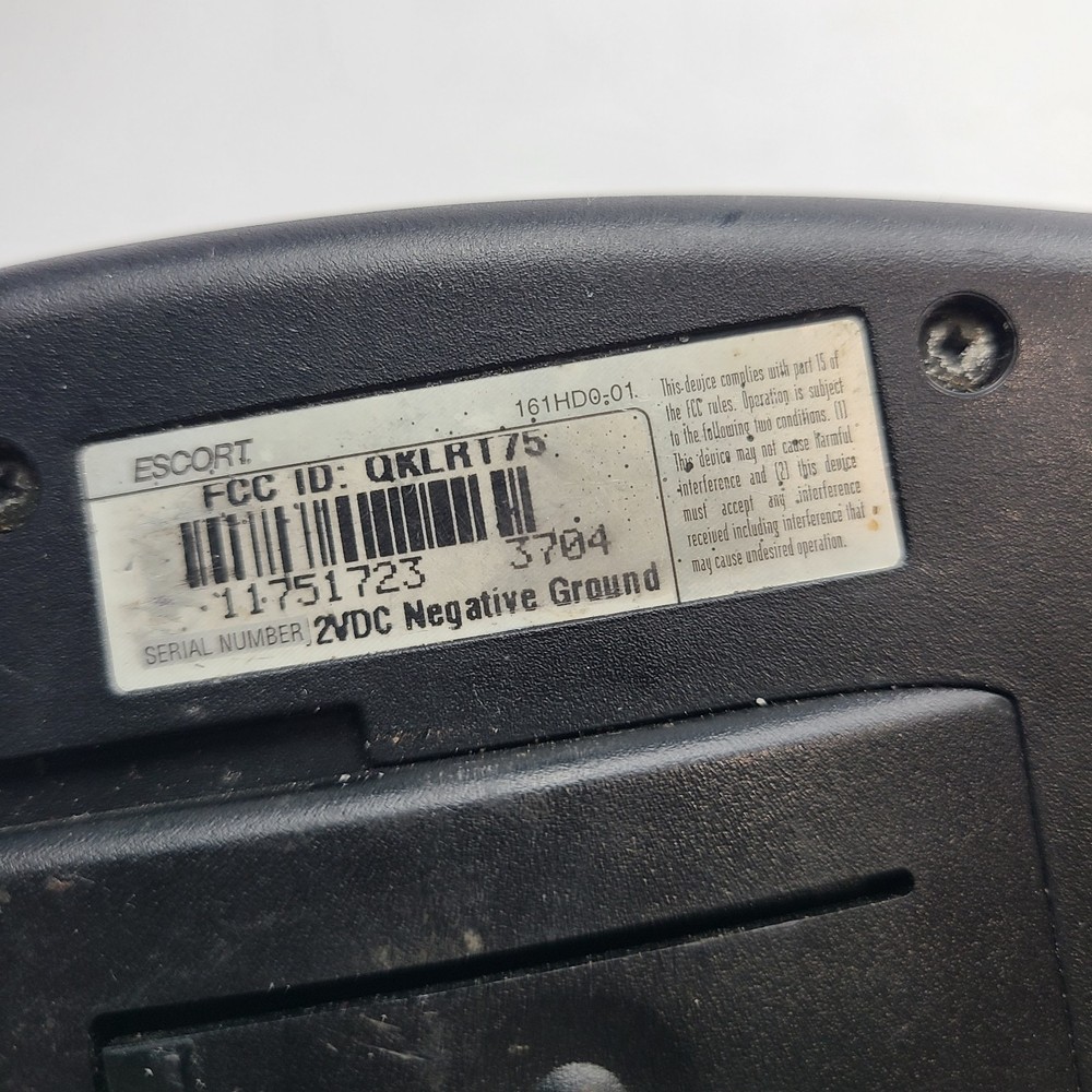 Road Tech 75 Laser Radar Detector For Harley Touring