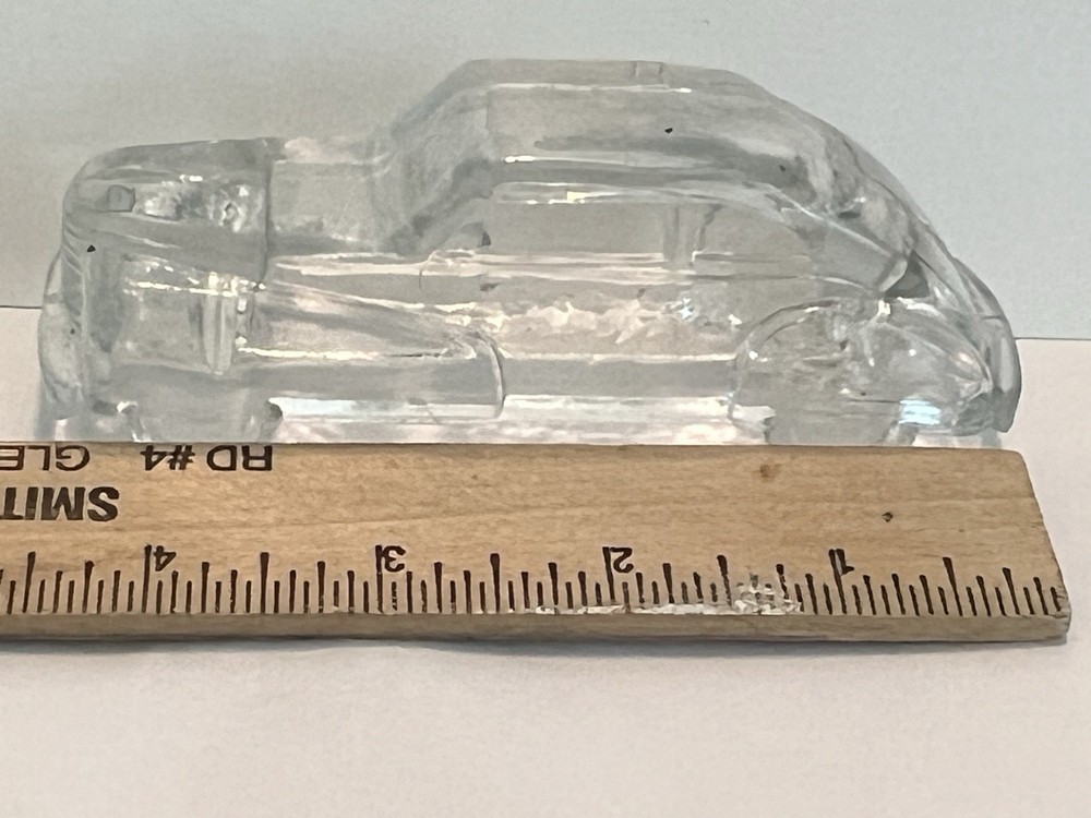 Vintage Glass Candy Container Or Paper Weight