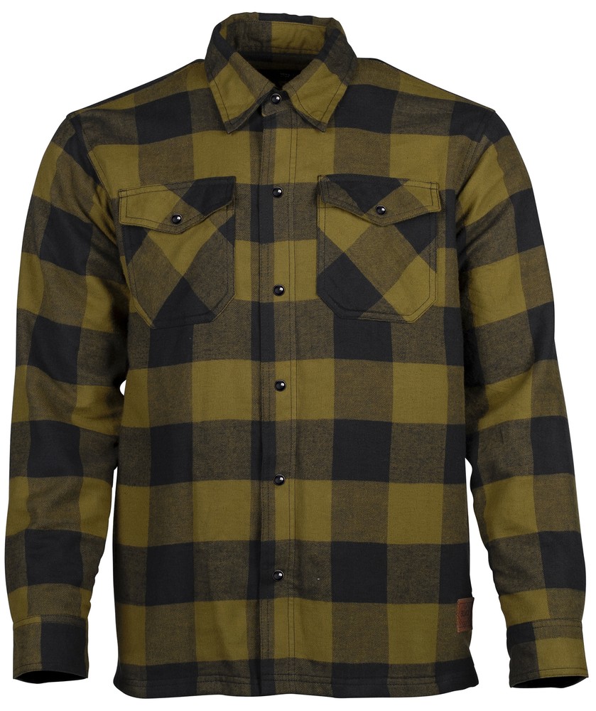Cortech Bender Riding Flannel Olive 3XL