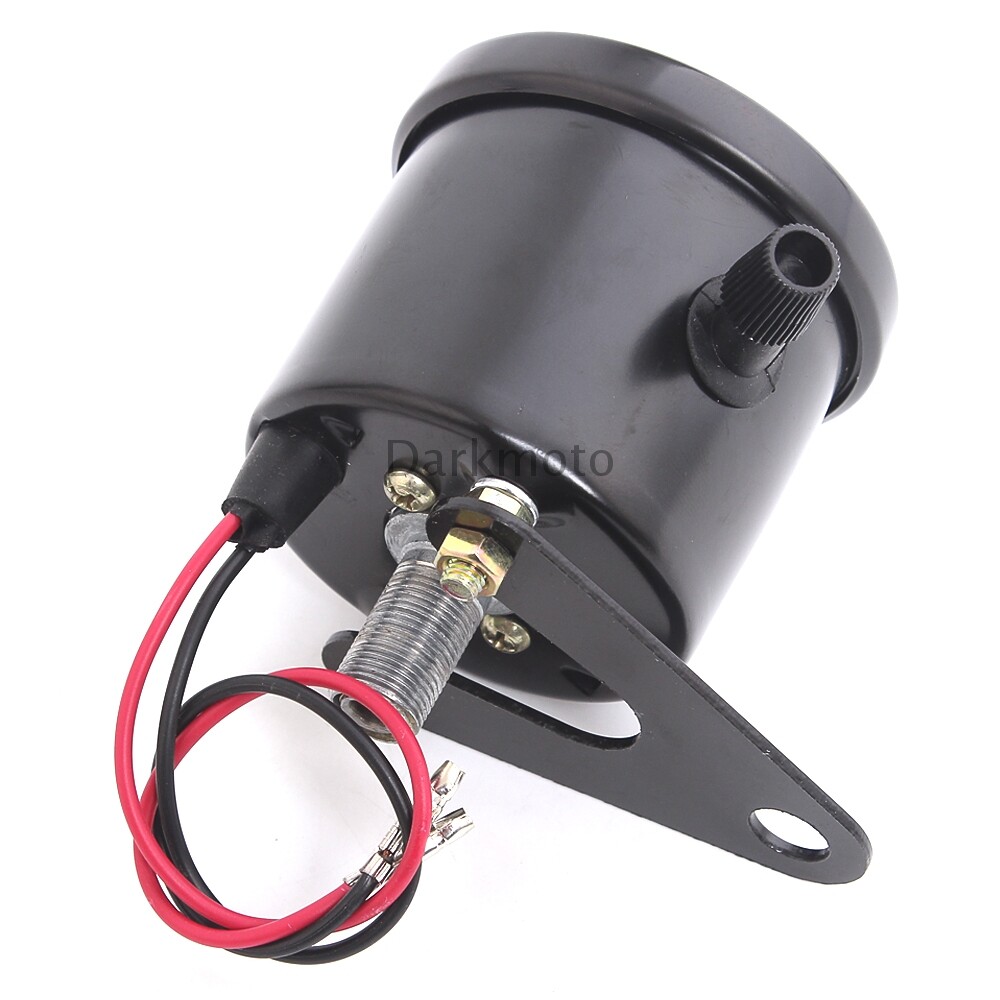 Universal LED Speedometer Tachometer Odometer Gauge Cafe Racer Bobber Backlight