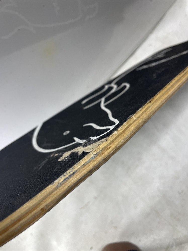 Slendor Dolphin Longboard Skateboard 42” Drop Through Deck Maple Cruiser Used