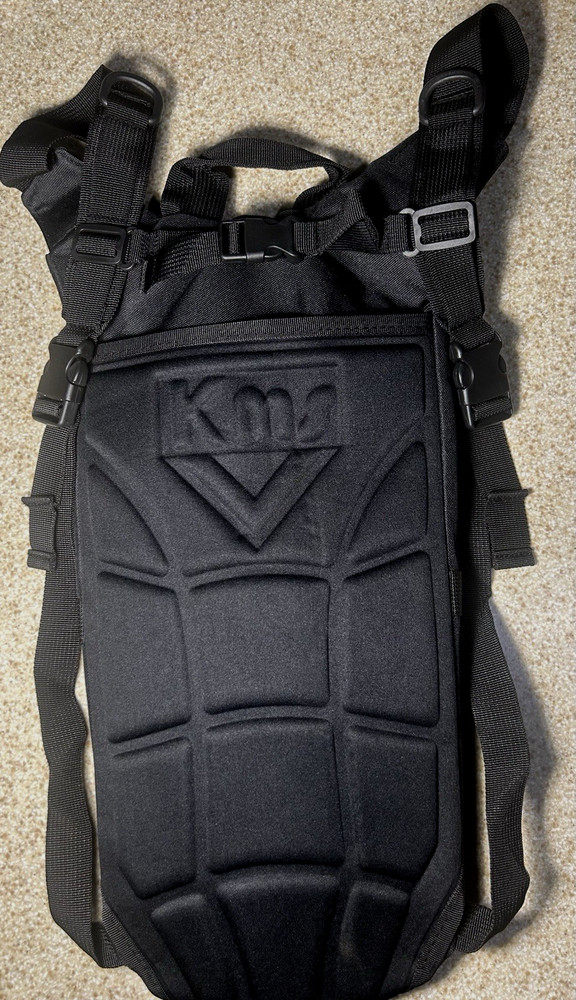 KMS Hydration Pack 2.5L Water Bladder Backpack Tactical Hiking Running Black