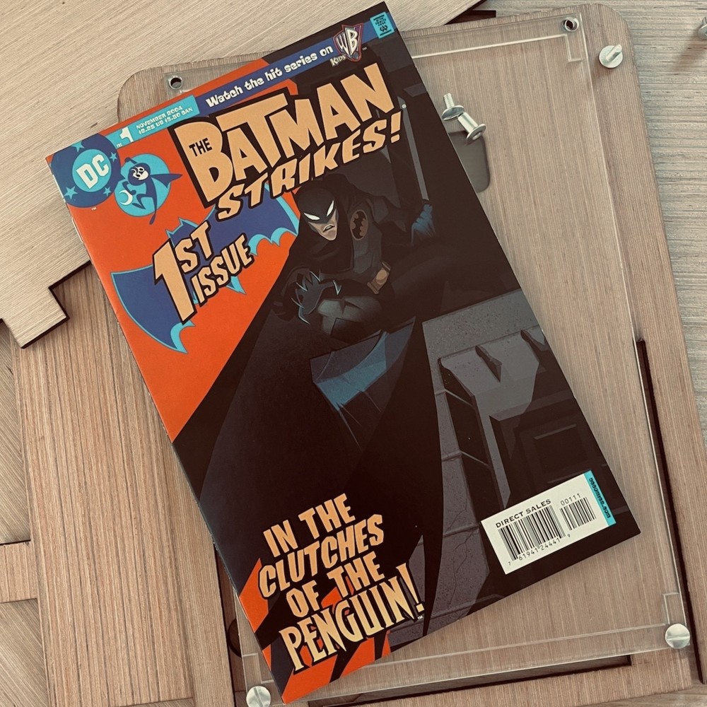 Eco-Friendly Comic Storage & Display Short Box PLUS The Batman Strikes #1 Comic