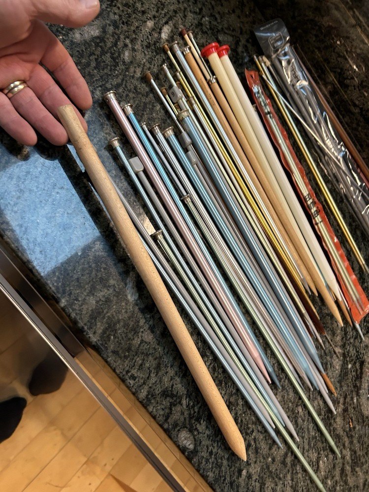 Vintage Knitting Needle Collection