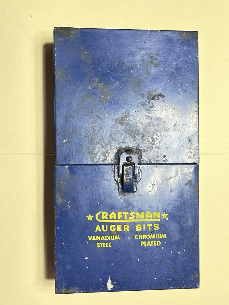 Vintage Craftsman Auger Bit Set Used