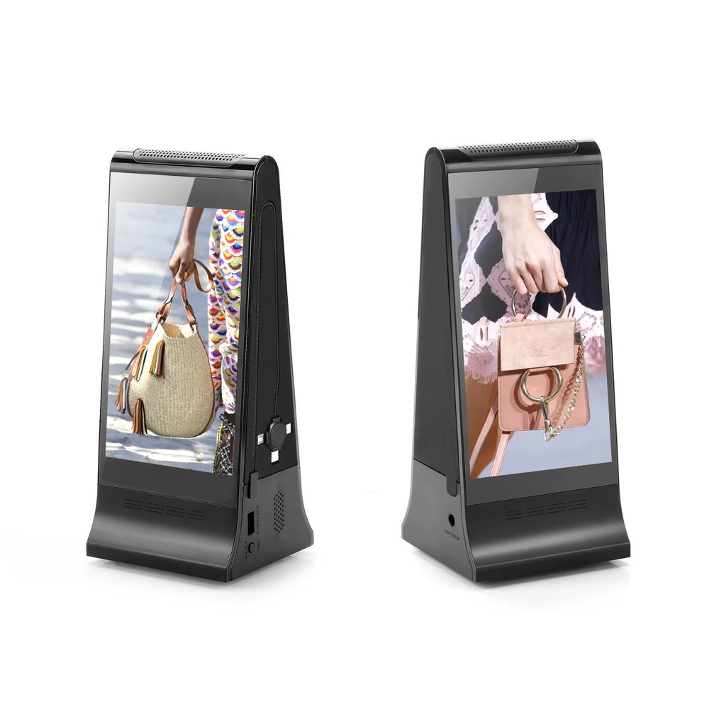 Hot Sale WIFI and Cloud Server Function 7 Inch Digital Signage Table Talker
