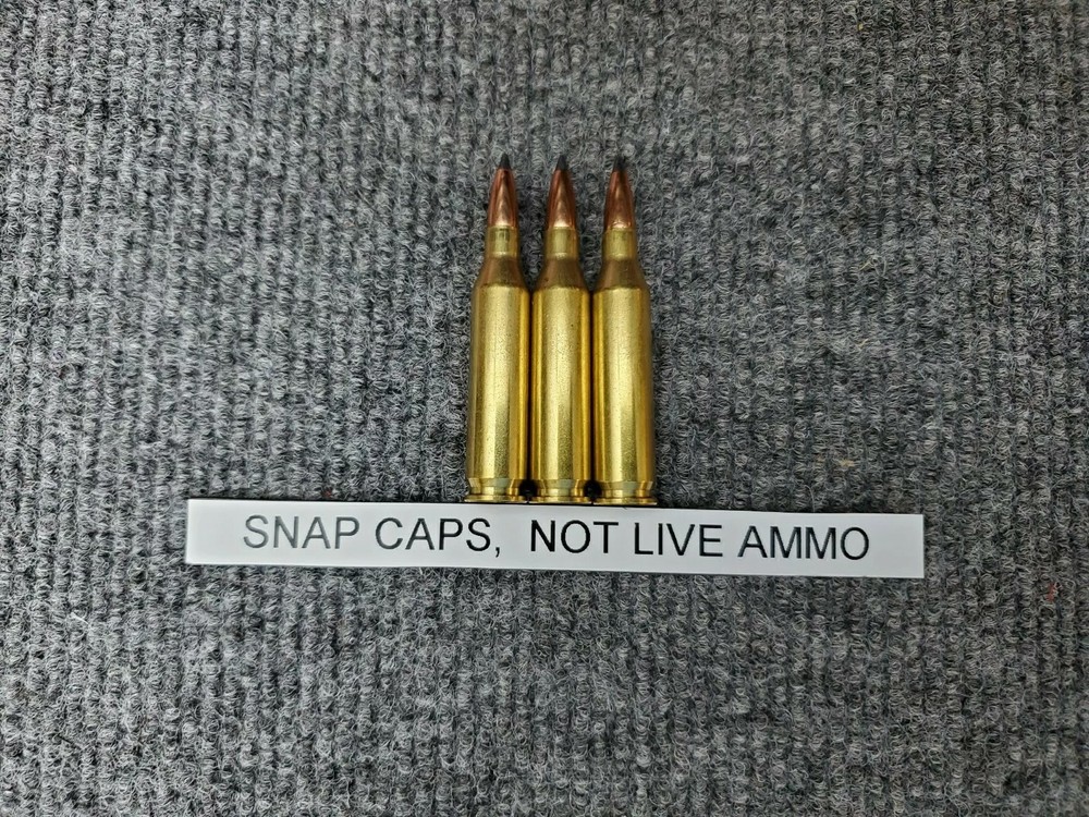 READ AD! 2- 243 Win Snap Caps free shipping practice drills loading unloading