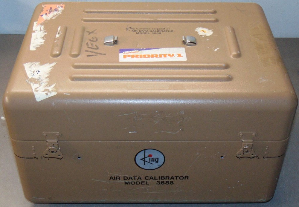 King Nutronics MODEL 3688 AIR DATA TEST SET CALIBRATOR