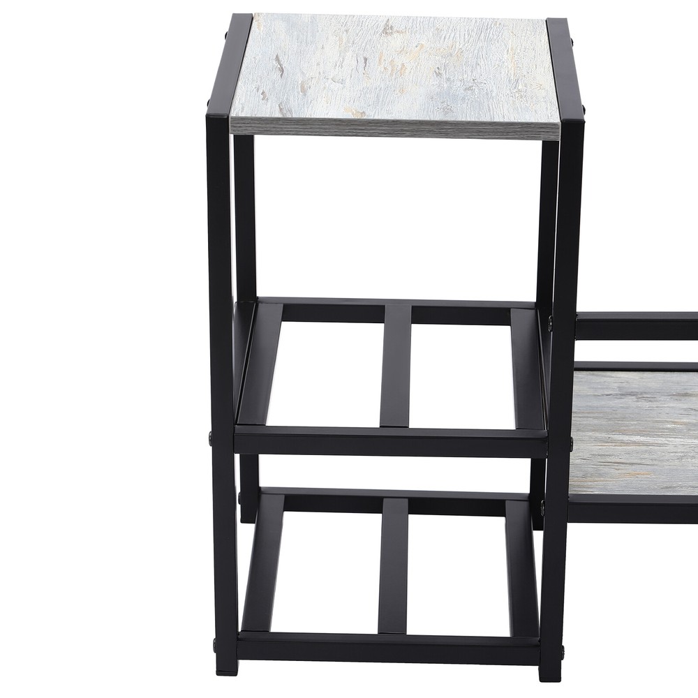 3-tiers Wine Rack Wall Mounted Wine Storage Display Rack 33-44 lbs Space Saving