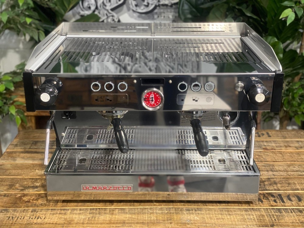 LA MARZOCCO LINEA PB 2 GROUP WHITE & STAINLESS ESPRESSO COFFEE MACHINE