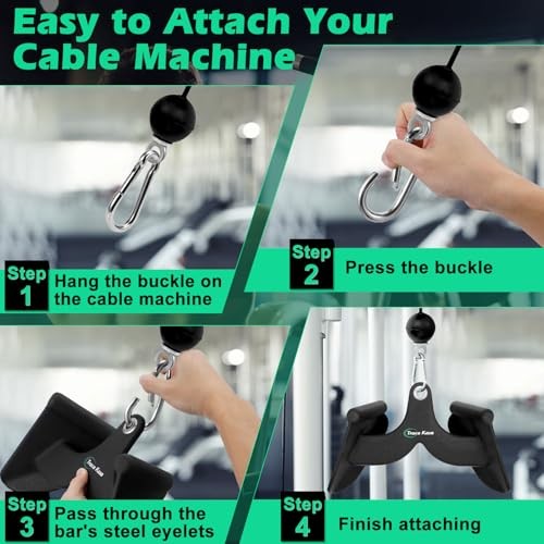 LAT Pulldown Attachments: LAT Pull Down Bar Cable Machine 1 - Narrow Grip