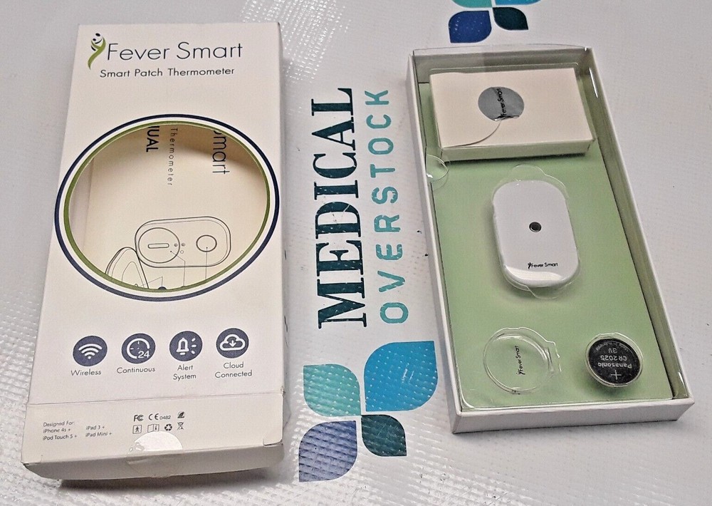 Feversmart Smart Digital Patch Thermometer Model Number # 4012287