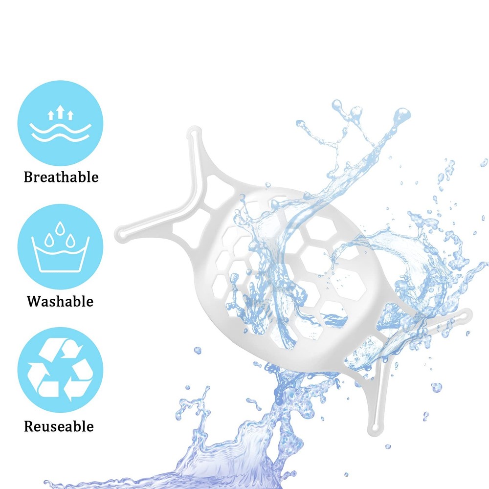 3D Face Mask Bracket Guards for Under Spacers More Breathing...