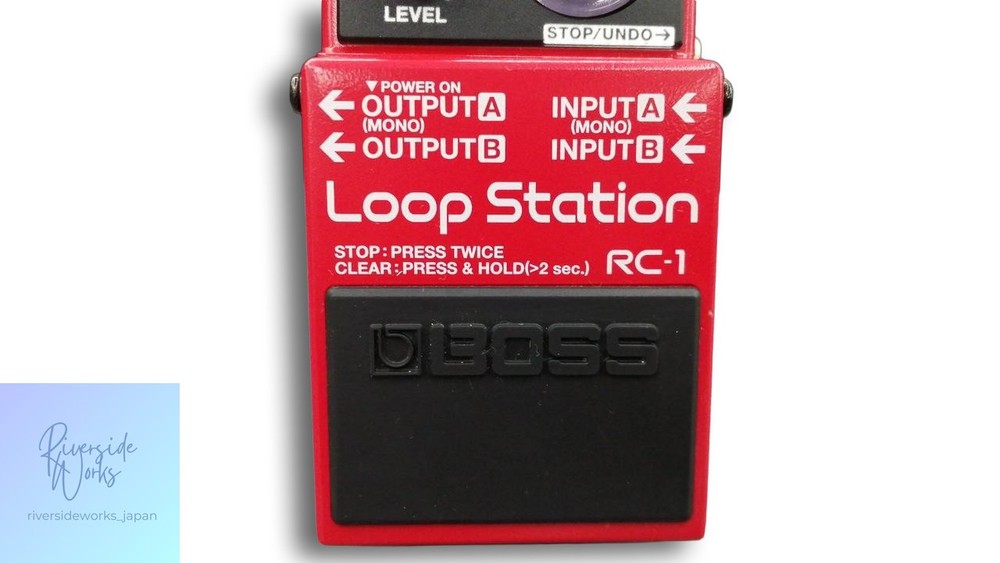 BOSS RC-1 Loop Station Effects Pedal Compact Looping Tool JP