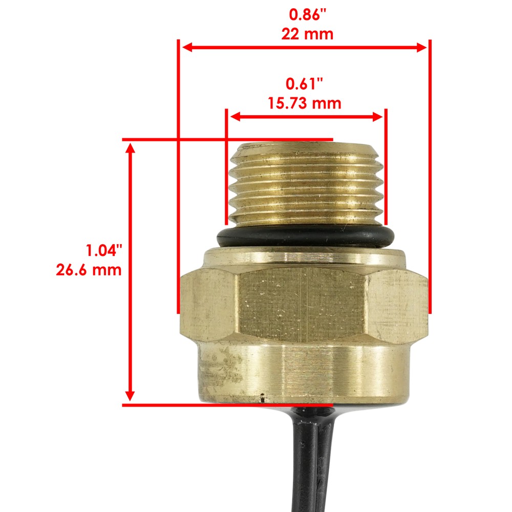 Thermal Sensor Switch for Polaris Scrambler 400 500 2X4 2001 2002