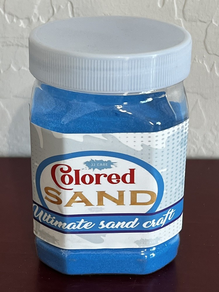 JJ Care Colored Art Sand 6 Bottles Set