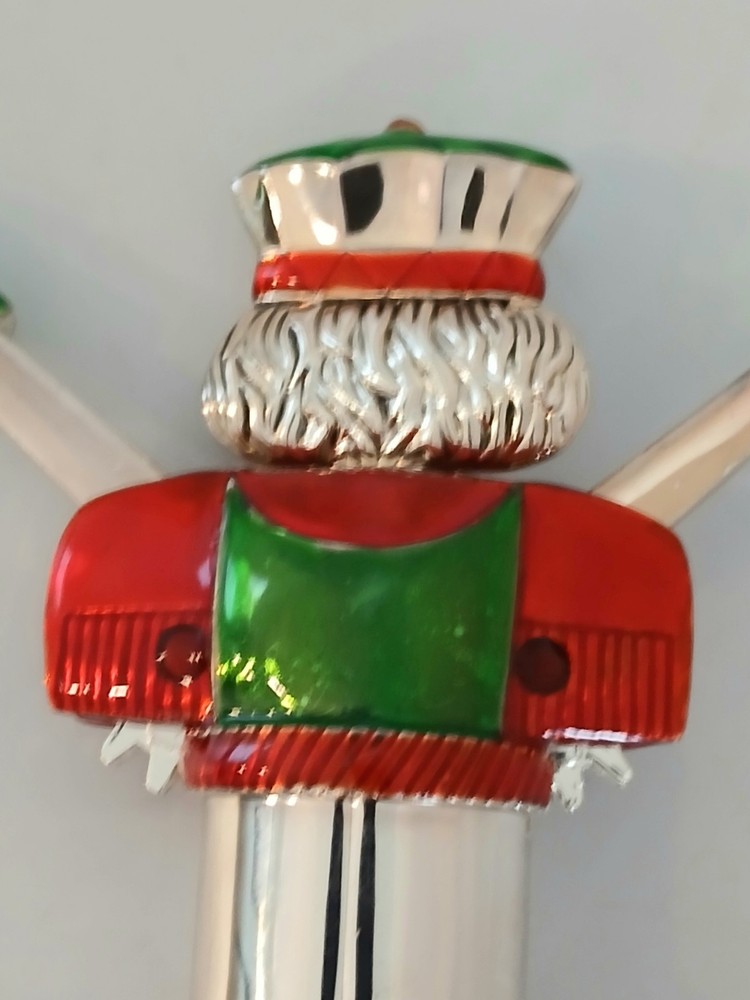Neiman Marcus Christmas Wine Bottle Opener Nutcracker Character *Beautiful*