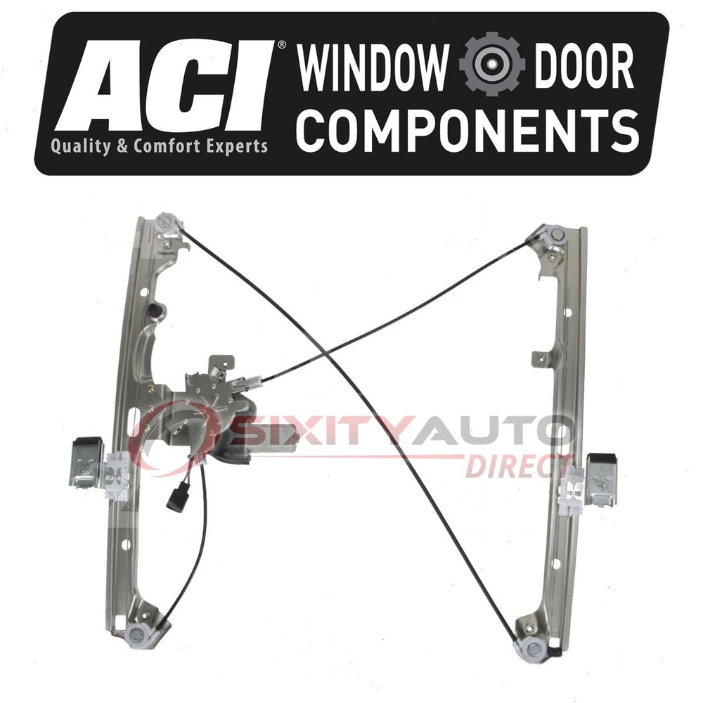 ACI Front Left Power Window Motor & Regulator Assembly for 2001-2006 GMC yt