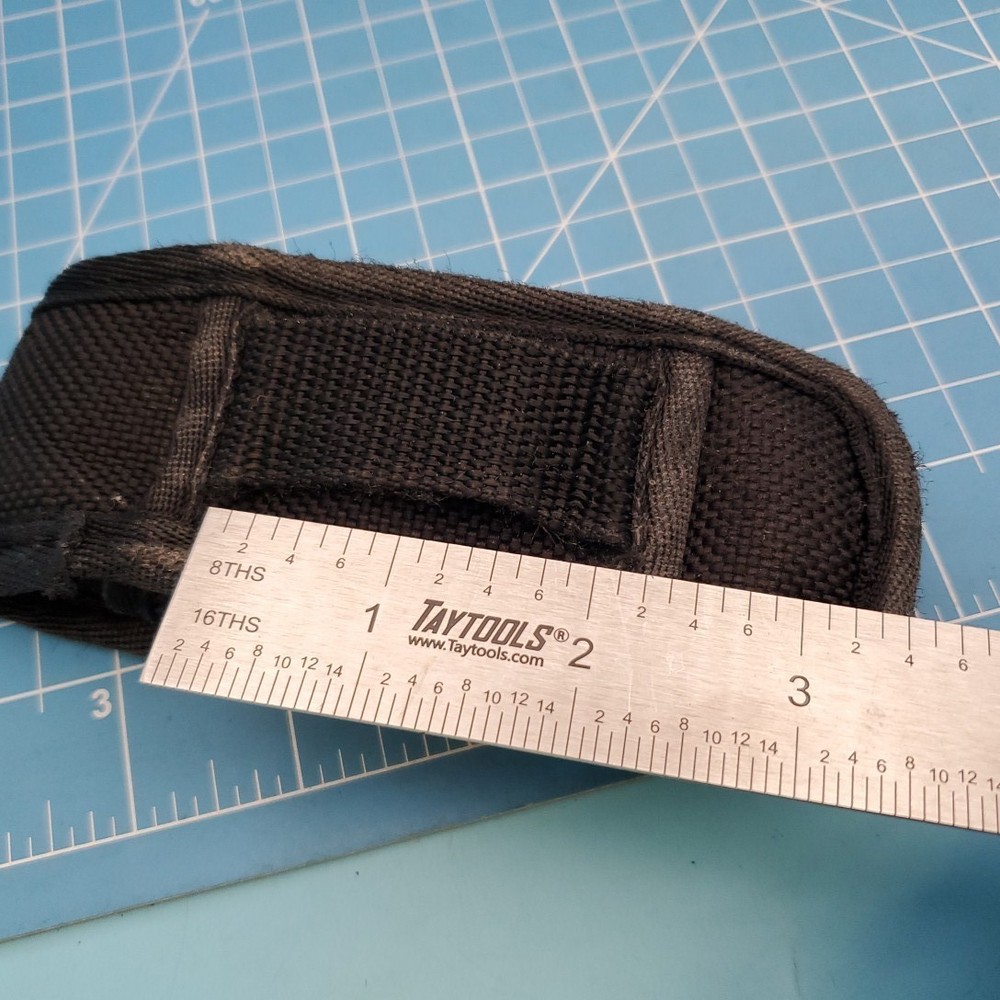 Vintage Kershaw Multitool Sheath Black Nylon Belt Pouch Case