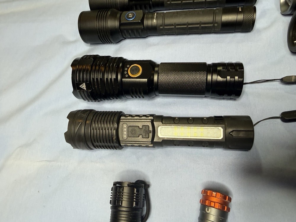 Flashlight Lot 16 Flashlights In Total