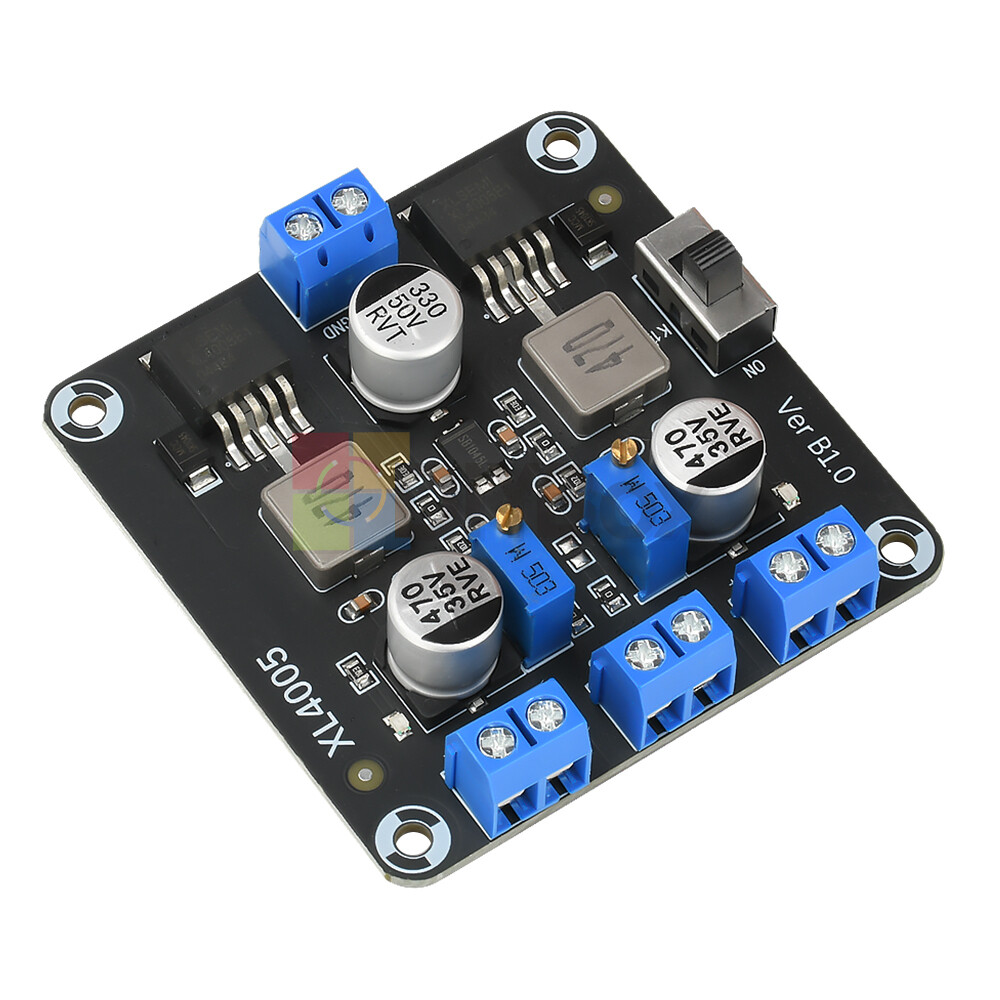 DC-DC 5-32V to 0.8-30V Adjustable Step-Down Power Module Xl4005E1 Dual Switch 5A
