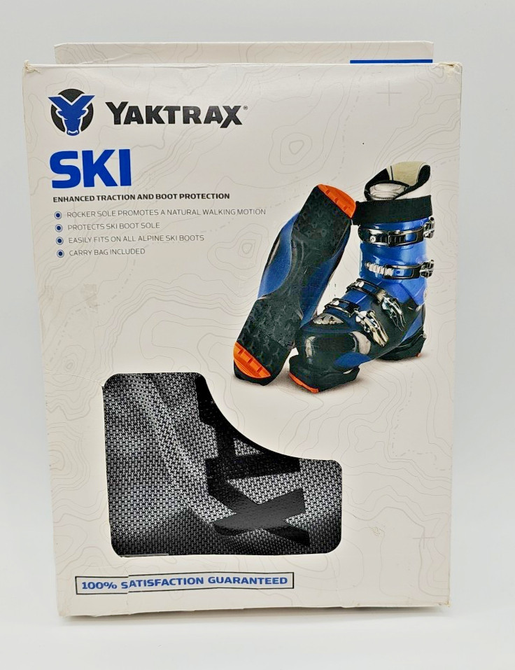 YakTrax Ski Enhanced Traction and Boot Protection Device - Large