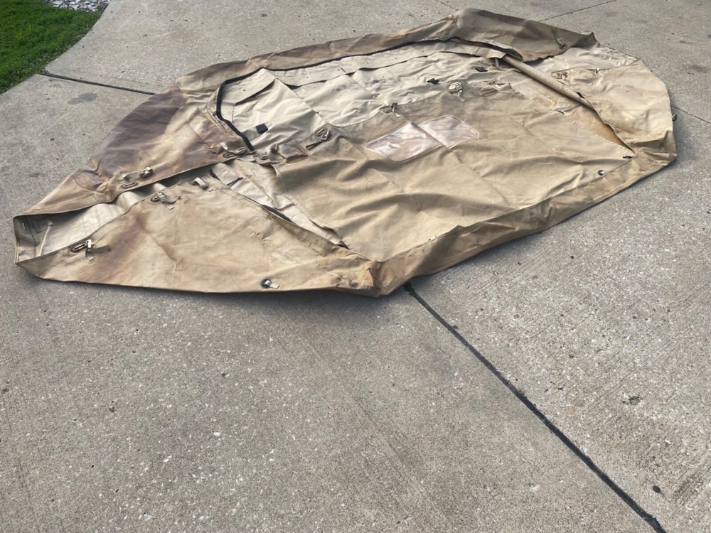 Humvee 2 Door Tan Cargo Cover