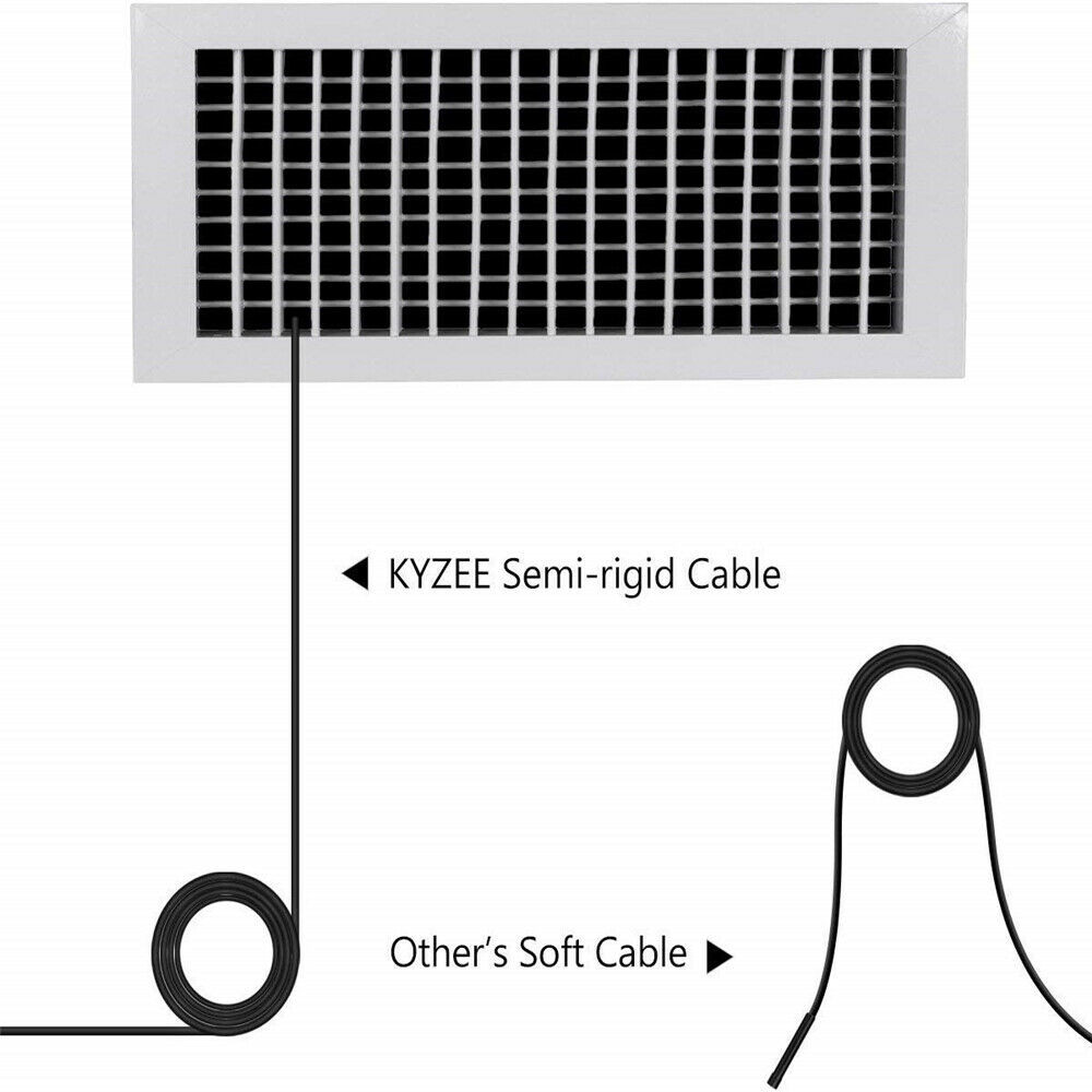 For Android 3FT 7.0MM Snake Endoscope Borescope 7mm Inspection USB Camera Scope