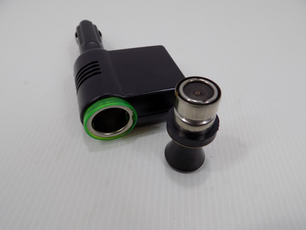 12V Charging Car Cigarette Lighter Socket Splitter with Working Lighter Plug