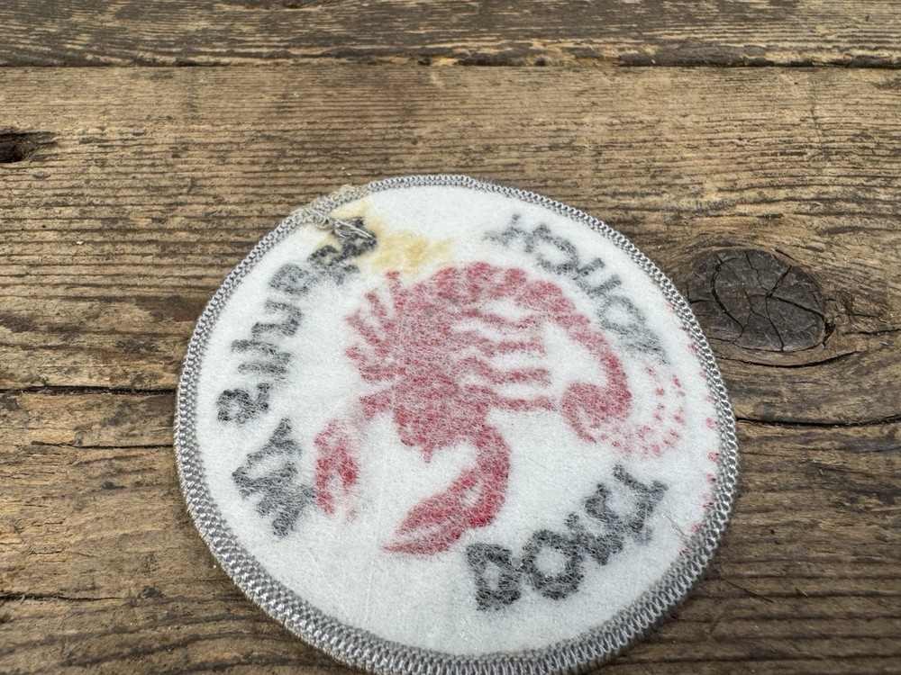Scorpion Stinger Snowmobile Patch Vintage