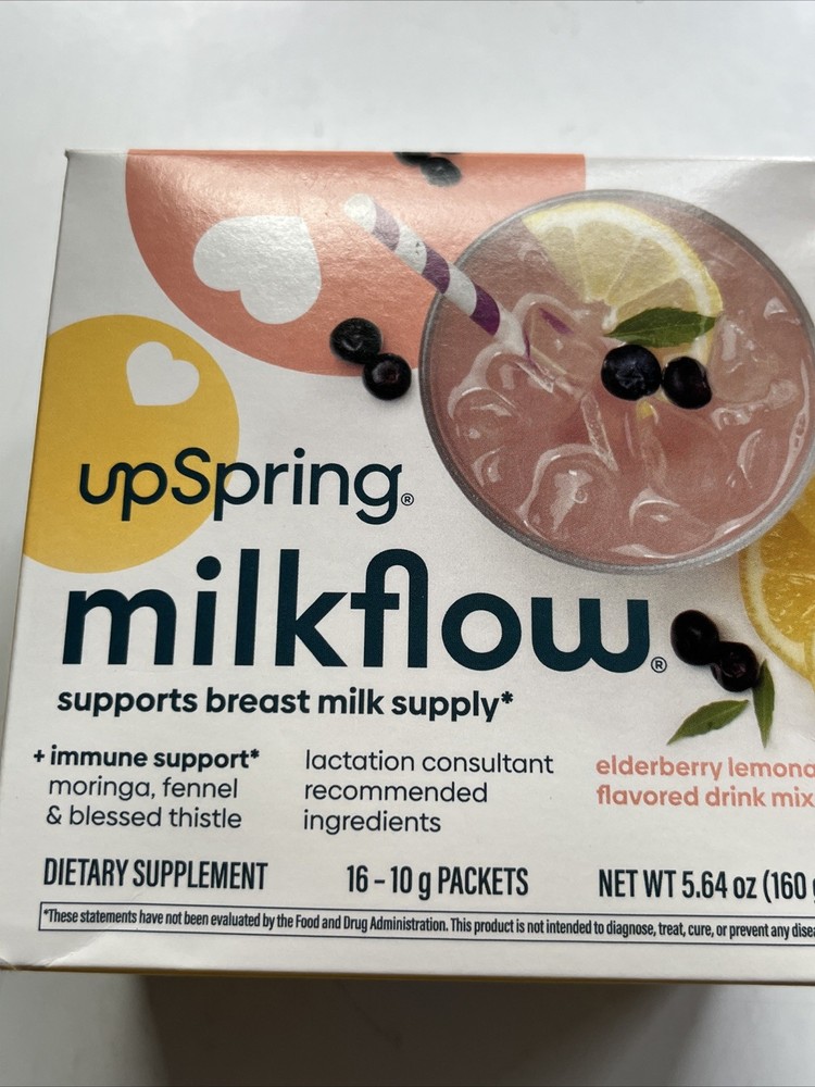 UpSpring Milkflow Breastfeeding Supplement Berry Flav
