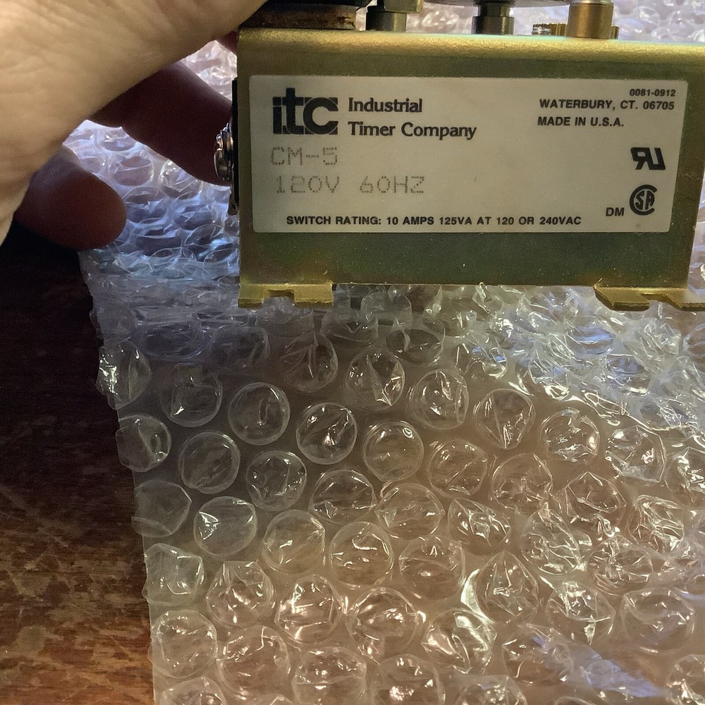 ITC Industrial Timer Co.CM-5 Panel Mount Timer CM Series Programmable(new)