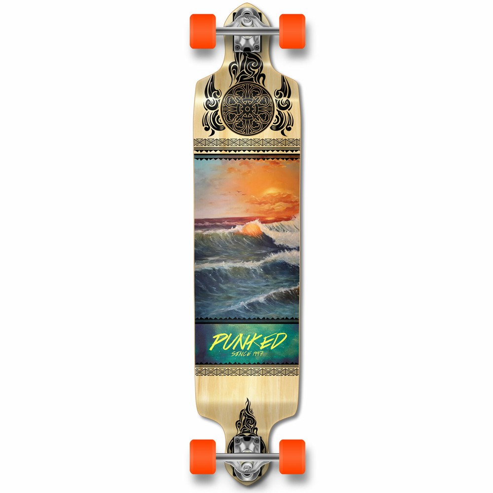 Yocaher Drop Down Longboard Complete - Wave Scene