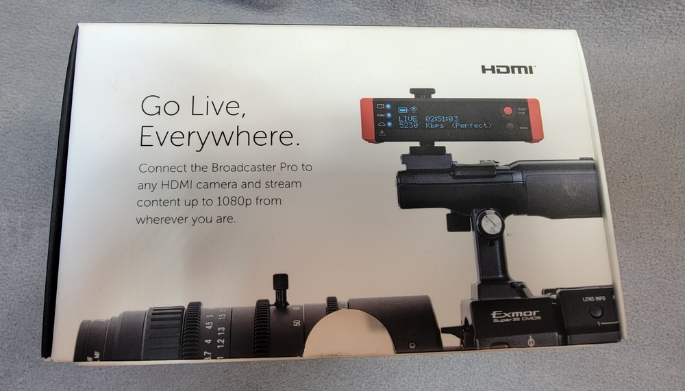 Livestream Broadcaster Pro New-Used Once