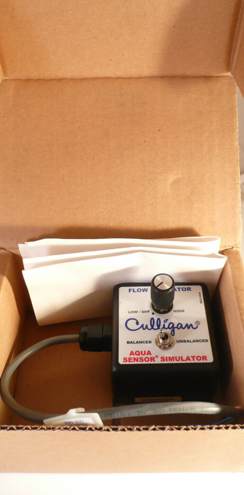Culligan 01017705 Water Softener Aqua Sensor & Soft Minder Flow Meter Tester