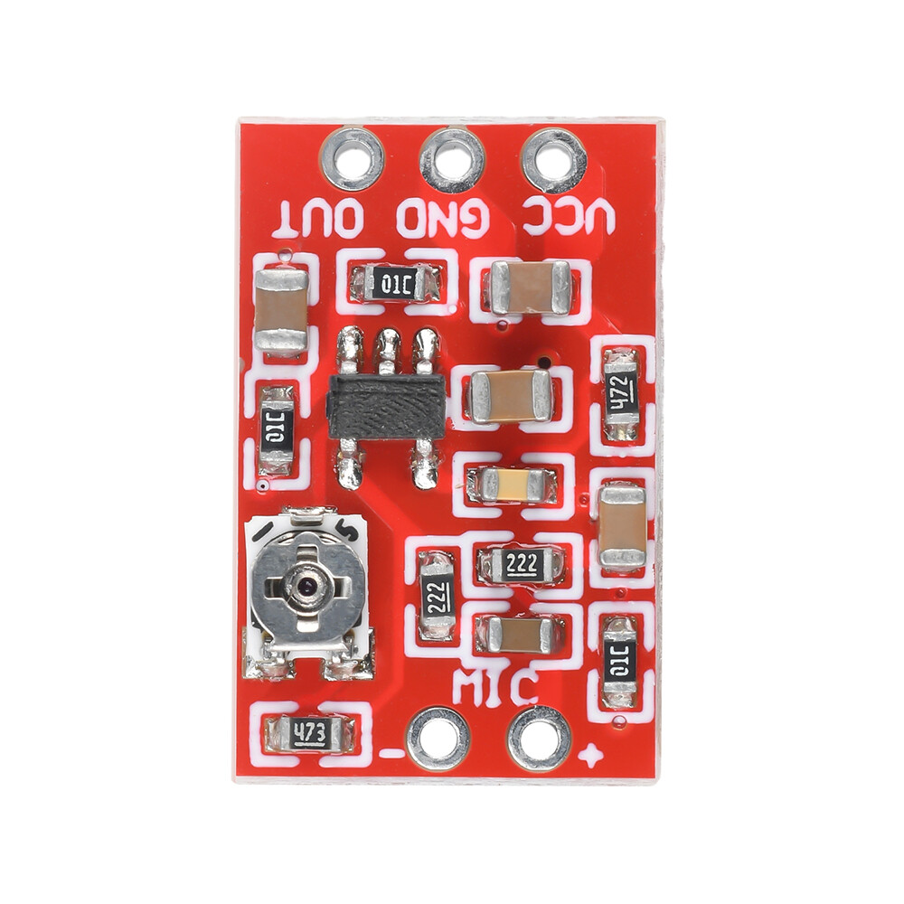 1-10PCS DC 3-5V Electret Microphone Preamplifier Module 721 Adjustable 5-30db