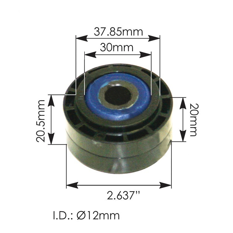 KENWORTH EXHAUST MOUNT  M13-1011