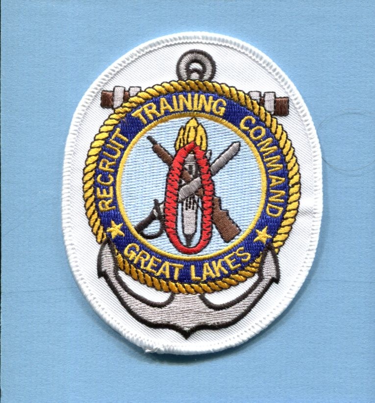 RTC Recruit Training Command GREAT LAKES NTC US Navy Squadron Ship Patch
