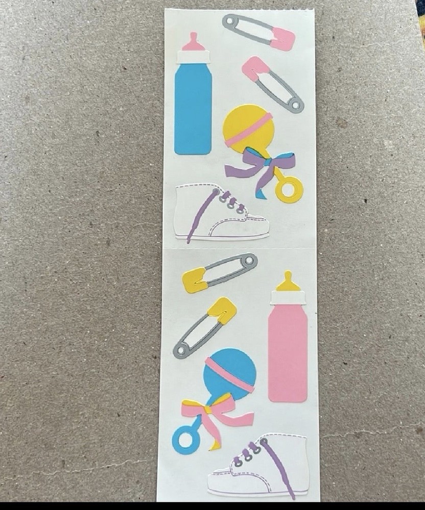 Mrs. Grossman’s Stickers Baby Shoes