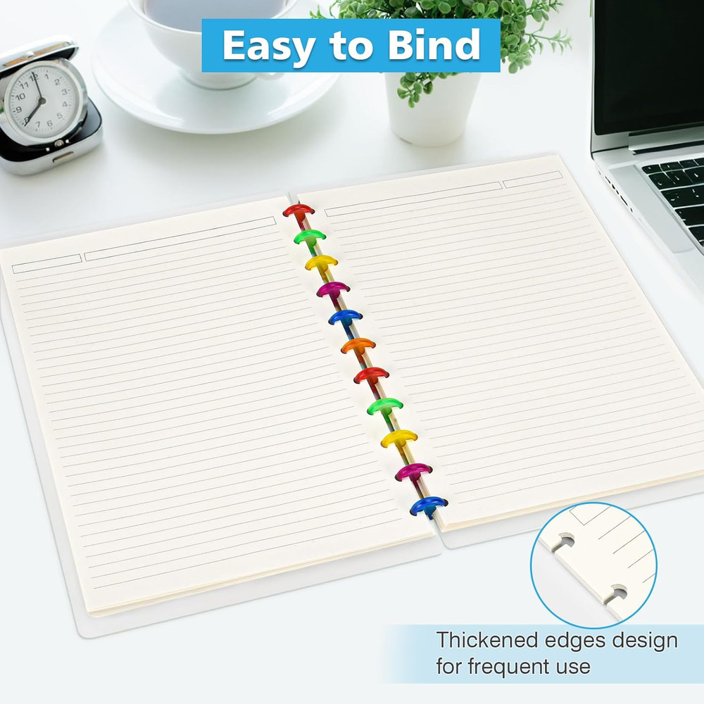 Letter Size 11 Discs 120Gsm Discbound Refill Paper, Discbound Line Papers, Disc