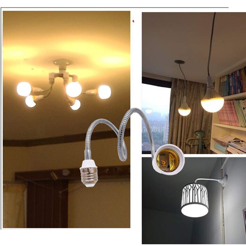 E26/e27 Light Socket Extender Adaptere26 To E26 Socket Extender 58cm/22.5 Inch E