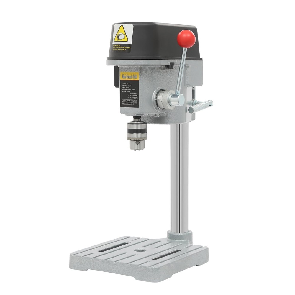 Mini Benchtop Press, 340W 110V Tabletop Machine with 3-Speed Adjustable 0–141...
