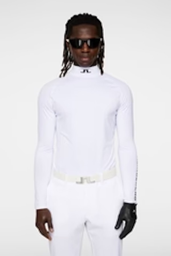 J Lindeberg Aello Soft Compression | White | Men’s L | NWT