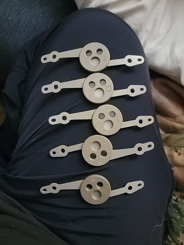AN/PEQ-16A Pouch, Technical Manual, Laminated Card+Pattern diffusers+straps NEW