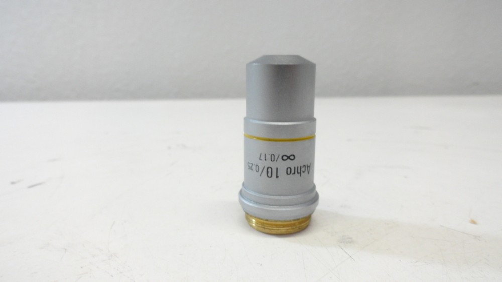 LEICA ACHRO 10/0.25 ∞/0.17 MICROSCOPE OBJECTIVE 10X