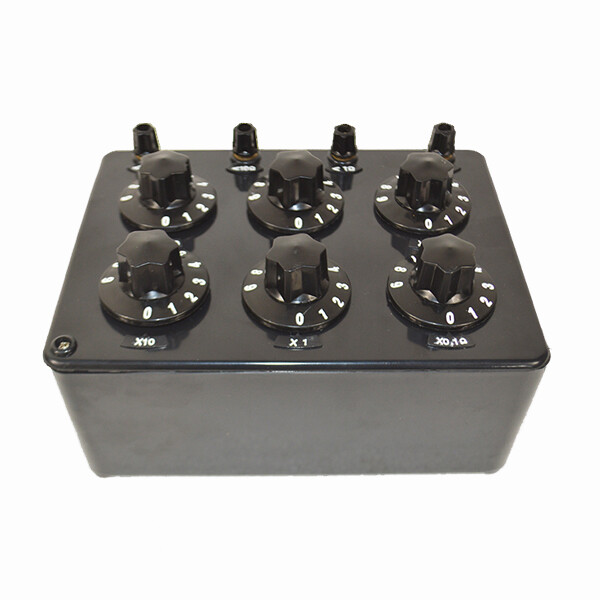 ZX21 Precision Variable Decade Resistor Resistance Box 0.1~99.9999 kΩ