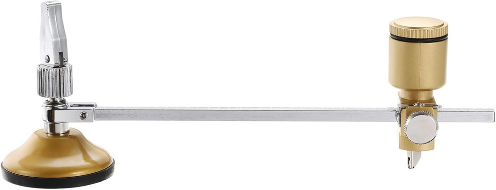 Circular Glass Cutter 1.4"-7.9" Cutting Radius Adjustable Precise Cutting Compas